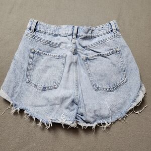 Dynamite High Rise Claudia Light Blue Jean Shorts